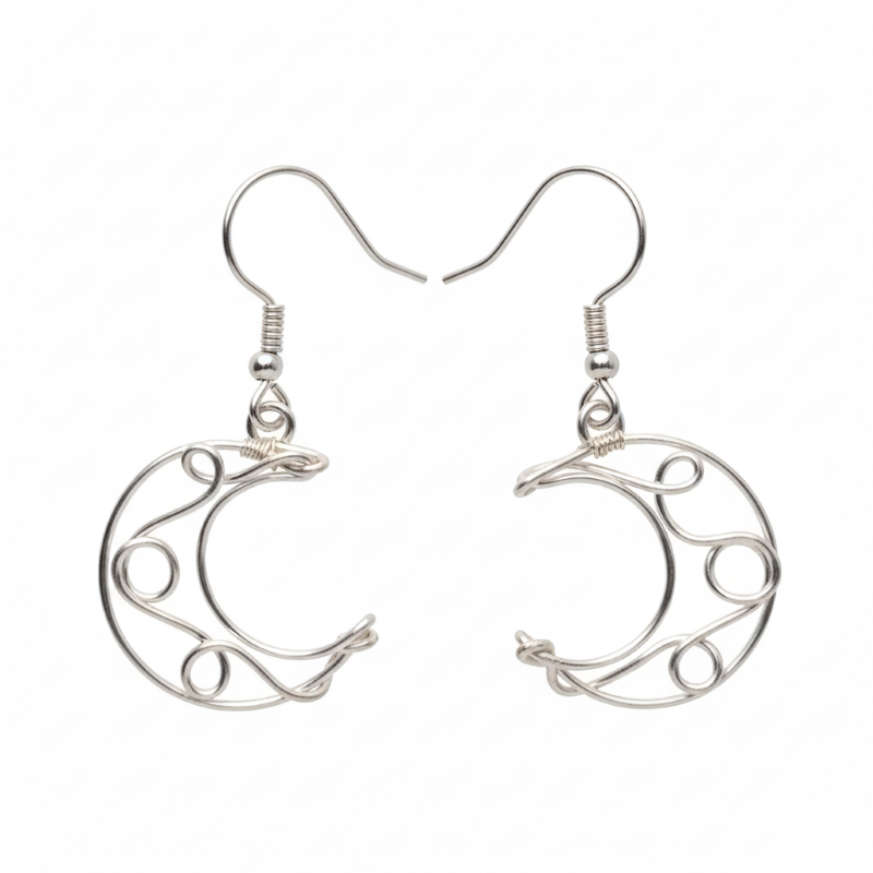 Aretes Luna Creciente